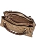 Guess Handtasche Noelle II Luxury SAT Logo in Latte Logo Brown