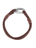 Adeliás Unisex Armband – Textilarmband aus Leder 22 cm in braun