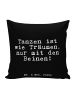 Mr. & Mrs. Panda sofa kissen Tanzen ist wie Träumen,... mit Spruch in Schwarz