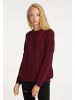 myMo ROCKS Strickpullover in Dunkelrot