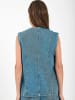 Norr Weste Kenzie in Medium blue denim