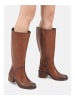 Felmini Wide Fit Stiefel MIRA Braun