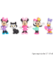 Just Play Disney Junior Minnie Mouse Minifiguren 5er-Pack, 4,3-6,9 cm 3+