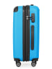 Hauptstadtkoffer Spree - Koffer Flugzeug Trolley Handgepäck Hartschale TSA 42L in Cyanblau