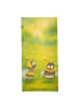 Mr. & Mrs. Panda Badehandtuch Hummeln Kleeblatt Design ohne Spruch in Gelb Pastell