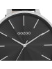 Oozoo Armbanduhr Oozoo Timepieces schwarz extra groß (ca. 48mm)