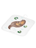 Mr. & Mrs. Panda Topflappen Otter Seerose ohne Spruch in Weiß