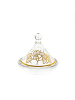Almina Almina Snack-Set Tajine 9 Teilig aus Glas mit goldenen in Cicek