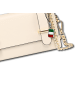 Florence Florence Handtasche Leder beige ca. 19cm