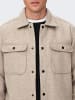 Only&Sons Lockere Hemd Jacke Workwear Shacket ONSASH in Beige