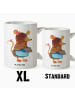 Mr. & Mrs. Panda XL Tasse Maus Kekse ohne Spruch in Weiß