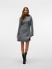 Vero Moda Strickkleid in Medium Grey Melange