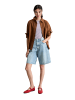 Marc O'Polo DENIM Bluse relaxed in Umbra Brown