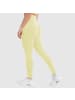 SMILODOX Leggings Scrunch Azura in Gelb