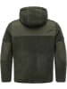 ragwear Plüschjacke Chille in Dark Olive