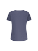 FREDDY Blaue Baumwoll-T-Shirt mit Rhinestone Details
