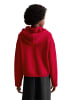 Marc O'Polo DENIM Strick-Hoodie relaxed in Red Mulberry
