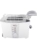 Melchioni Family TOSTO Toaster mit 7 Toaststufen, 600W Auftaufunktion in weiß