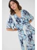 Kaffe Kleid KAjasmin Regular fit in Blue Organic Print