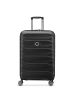 Delsey Meteor 4 Rollen Trolley 68 cm mit Dehnfalte in black