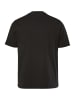 Men Plus Kurzarm T-Shirt in schwarz