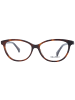 Max Mara Damen Optische Fassungen Schmetterling Braun