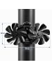 relaxdays Kaminventilator in Schwarz - (B)26 x (H)14,5 x (T)13 cm