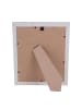 Home&Styling Collection Bilderrahmen, Holzoptik in Weiß in Weiß, (B) 16,1 x (H) 21,3 x (L) 1,3 cm