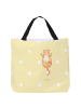 Mr. & Mrs. Panda Tasche Katze Umarmen ohne Spruch in Gelb Pastell