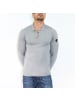 HopenLife Pullover DUDEN in Blau grau