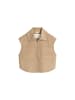 Marc O'Polo Zip-Weste relaxed in Soft Mocca