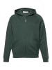 JP1880 Sweatjacke in nachtgrün