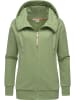 ragwear Sweatjacke Yodis Zip in Dusty Green