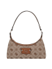 Guess Neda Schultertasche 27 cm in latte logo