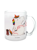 Mr. & Mrs. Panda Tasse Einhorn Näherin ohne Spruch in Transparent