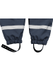 Playshoes Kinder Regenhose "Softshell-Latzhose" in Blau