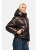 Navahoo Outdoorjacke Polar-Unit 14 in Choco