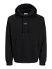 JACK & JONES PLUS Kapuzenpullover in Black