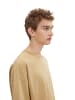 Tom Tailor Basic Shirt OVERSIZED GARMENTDYE T-SHIRT in Braun