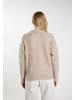 DreiMaster Vintage Strickpullover in Beige Braun Melange