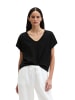 Marc O'Polo T-Shirt loose in Schwarz