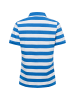 Marie Lund Poloshirt in blau weiß - 0012
