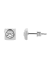 Adeliás Damen Ohrringe – Ohrstecker aus Edelstahl in silber