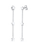 Elli Ohrringe 925 Sterling Silber Sterne, Astro, Stern in Silber