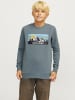 JACK & JONES Junior Sweatshirt in Goblin Blue