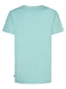 Petrol Industries T-Shirt mit Logo Seashimmer in Blau