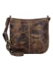 Greenburry Vintage Umhängetasche Leder 27 cm brown