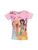 Disney Disney Princess T-Shirt für Kinder mit Print aus Baumwolle kurzarm in Rosa