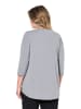 MIAMODA Shirt in silver melange