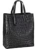 LIEBESKIND BERLIN Handtasche Paper Bag M20 Croco in Black